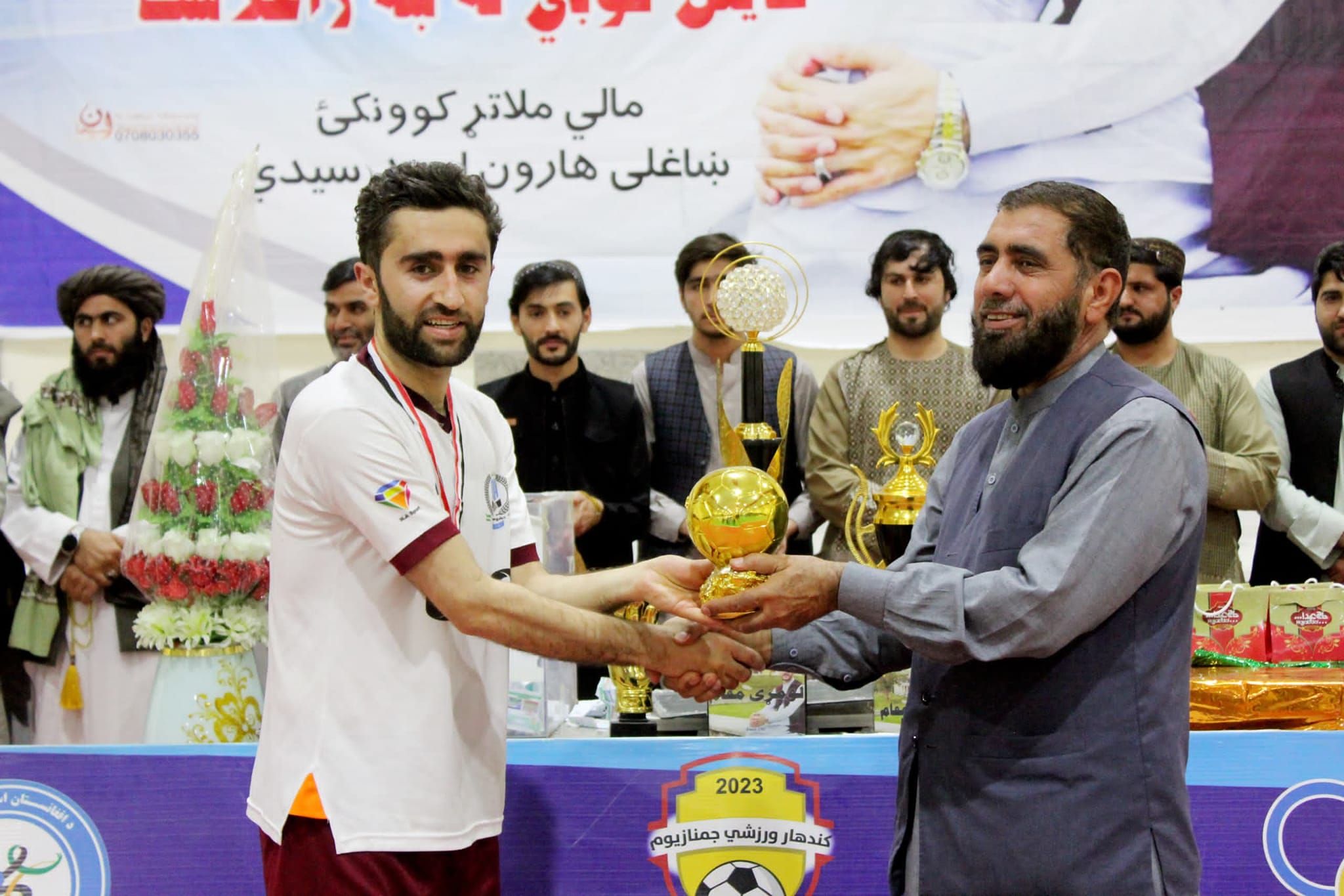 کندهار؛ O.H.A لوبډلې د ځوان غږ په نوم د فوټسال سياليو اتلولي وگټله