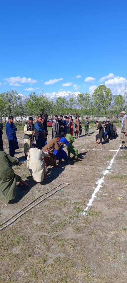 کاپیسا؛ مرکز کې د څلورو لوبډلو ترمنځ د رسۍ کشولو سیالۍ ترسره شوې