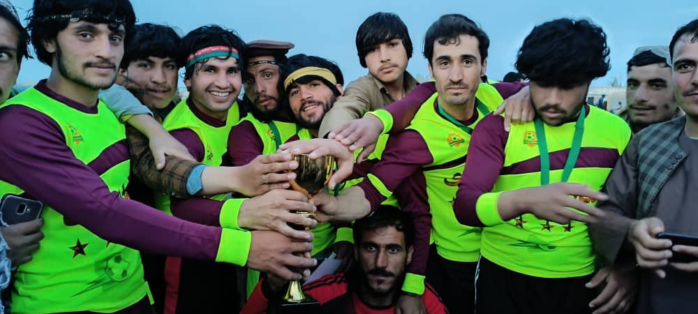 The football competition under the Name of Eid-ul-Fitr between 14 teams by the Directorate of Physical Education and Sports of Ghazni province