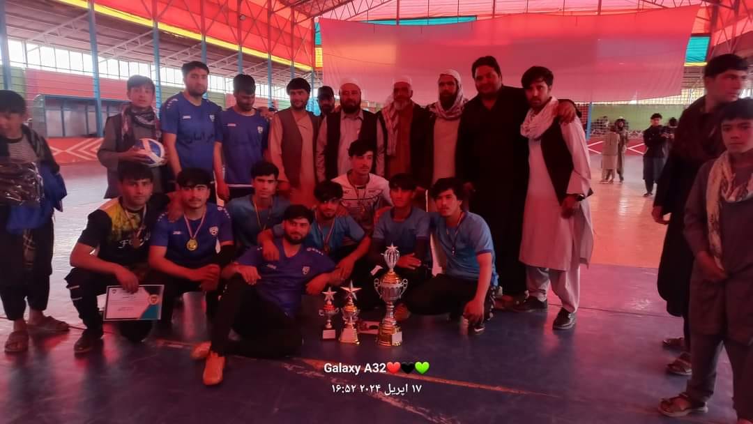 غزنی؛ رقابت‌های فوتبال میان ۳۲ تیم به قهرمانی تیم خراسان به پایان رسید