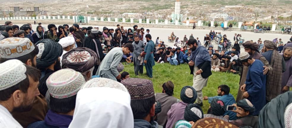 دایکندی؛ مسابقات پهلوانی کورش با اشتراک ۲۲ ورزشکار در مرکز برگزار گردید