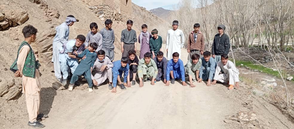 دایکندی ؛ رقابت های دوش میان ۲۵ تن در ولسوالی خدیر برگزار شد