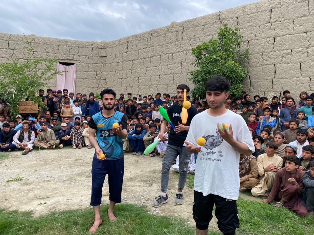 ننگرهار؛ په کوټ ولسوالۍ کې د ۲۲ ورزشکارانو له لوري د پارکور ورزش نندارې ترسره شوې