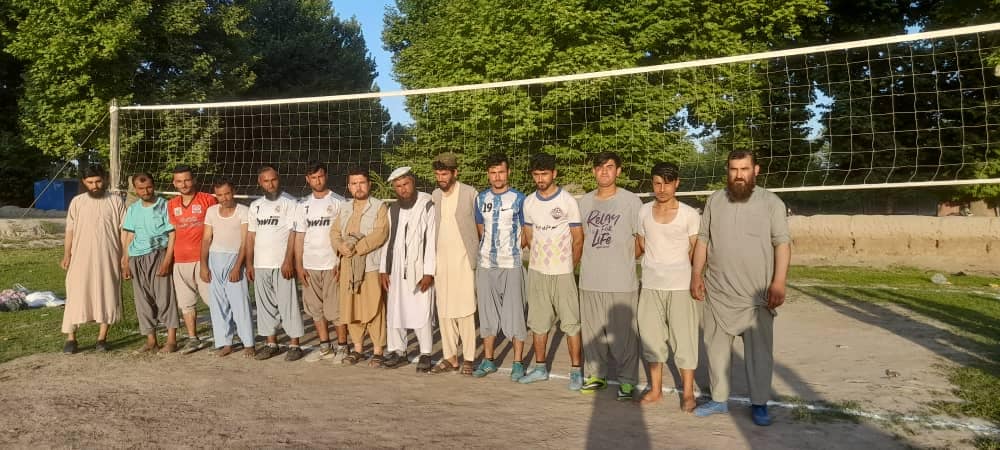 تخار؛ درقد ولسوالۍ کې د اووه لوبډلو ترمنځ د والیبال سیالۍ د وحدت لوبډلې په اتلولي پای ته ورسېدې