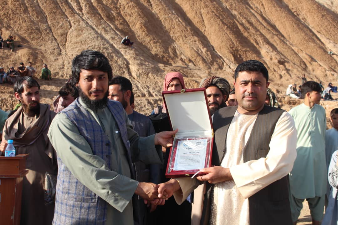 بادغیس ؛رقابت‌های اسب سواری میان ۲۰ تن ورزشکار درشهر قلعه نو برگزارشد