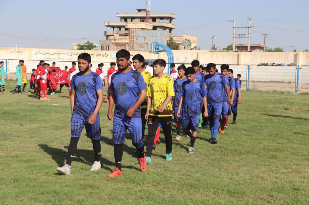 جوزجان‌ ؛ رقابت‌های فوتبال میان ۲۴ تیم در مرکز این‌ ولایت آغاز شد