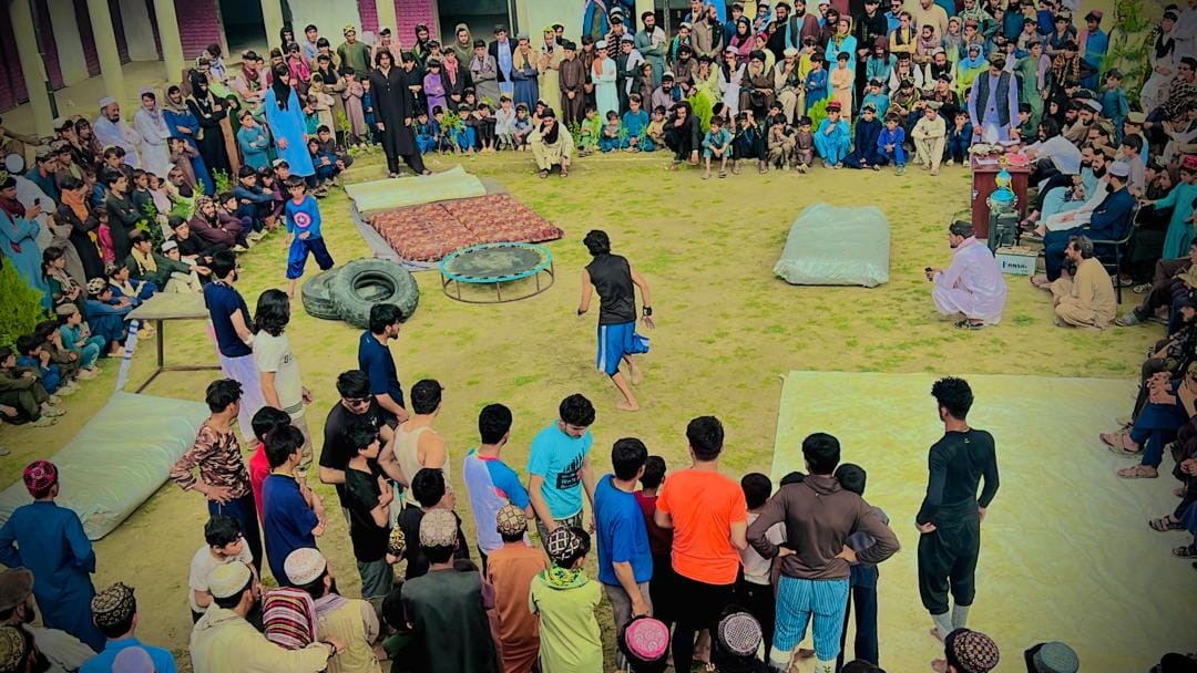 خوست؛ نادرشاه کوټ ولسوالۍ کې د ۸۰ ورزش کارانو ترمنځ ورزشي نمایشات ترسره شول