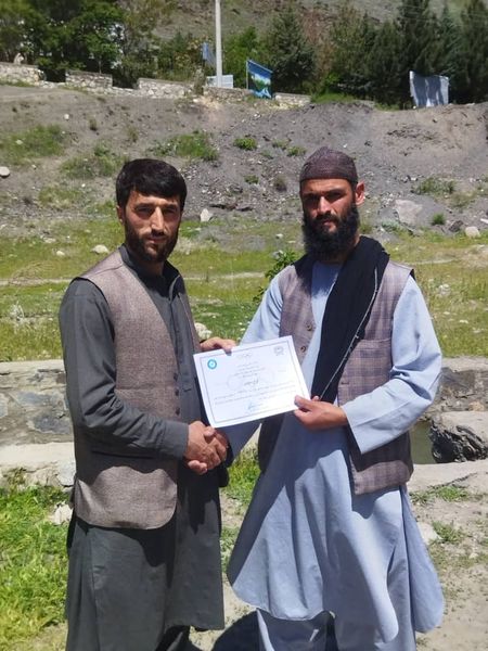 پنجشیر ؛ رقابت‌های پرتاب سنگ میان ۲۵ تن ورزشکار در  ولسوالی عنابه برگزار شد 