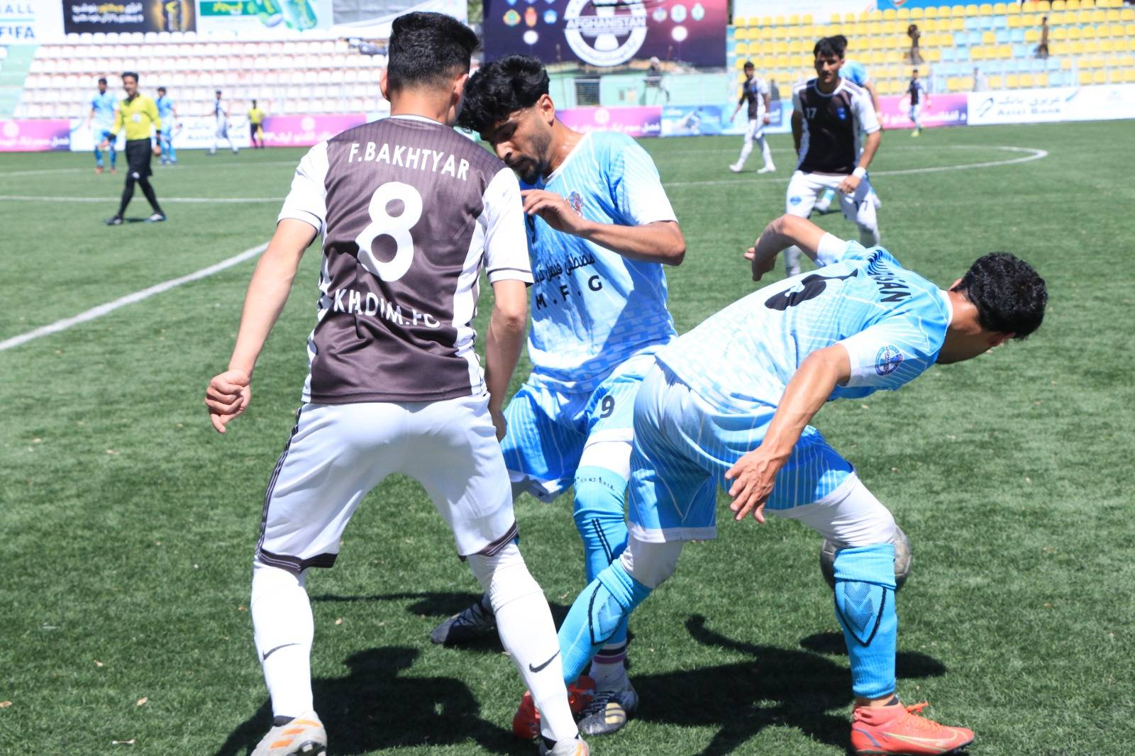 بازی‌های شصت و سوم و شصت چهار لیگ قهرمانان افغانستان با پیروزی تیم‌های خدیم و عینومینه پایان یافت