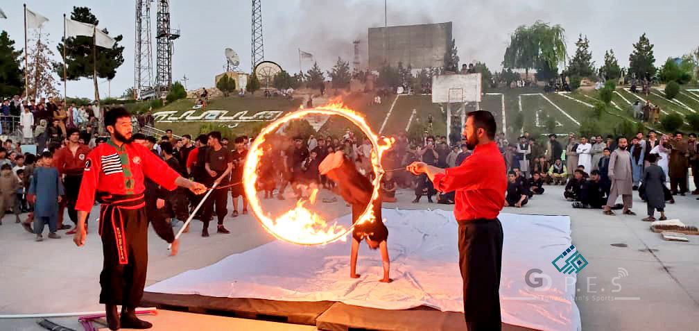 فاریاب کې د کونګفو ورزشي نندارې ترسره شوې