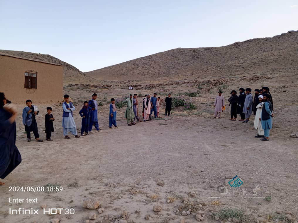 دایکندی؛ مسابقات پرتاب سنگ با اشتراک ۱۸ ورزشکار در ولسوالی کجران برگزار گردید