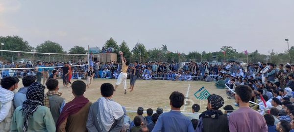 تخار: تیم والیبال شاخه نبات قهرمان رقابت‌های والیبال ولسوالی خواجه بهاالدین شد