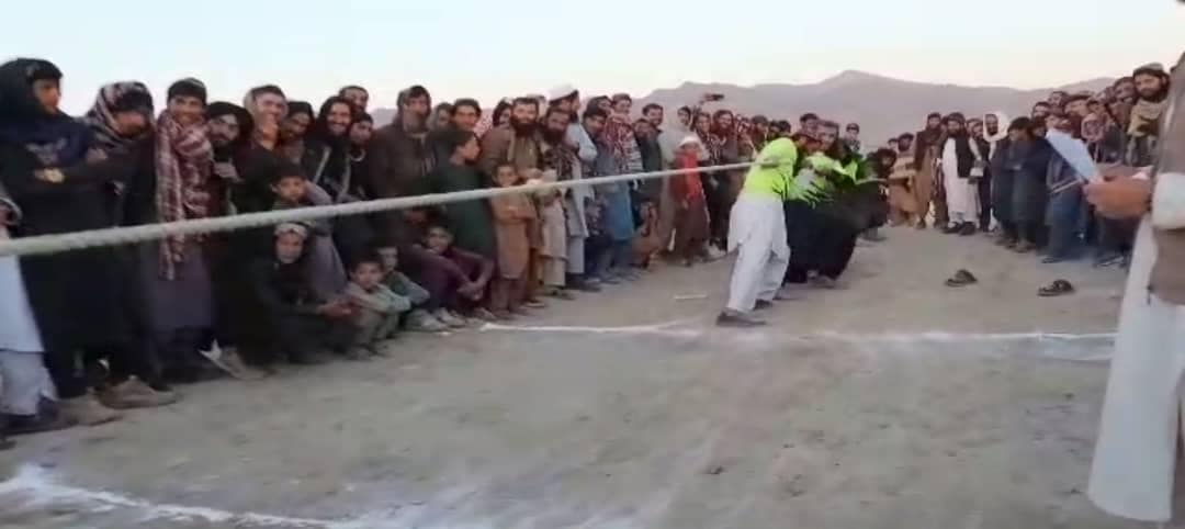 پکتيا؛ په روحاني بابا ولسوالۍ کې د اتو لوبډلو ترمنځ د رسۍ کشوونې سيالۍ ترسره شوې