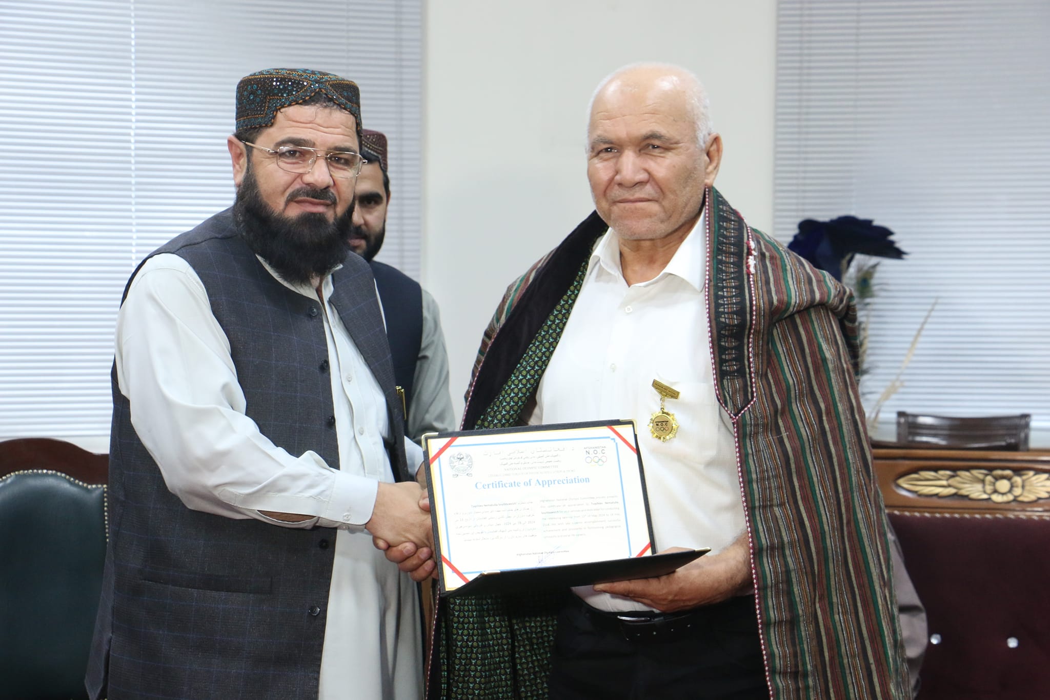 د کورش ملي فداسیون او اسیا کورش کانفدرسیون د استازو ترمنځ د ۲۰۲۵ کال د اتلولۍ سیالیو لپاره د چمتو والي په موخه د متقابلو همکاريو هوکړه لیک لاسلیک شو