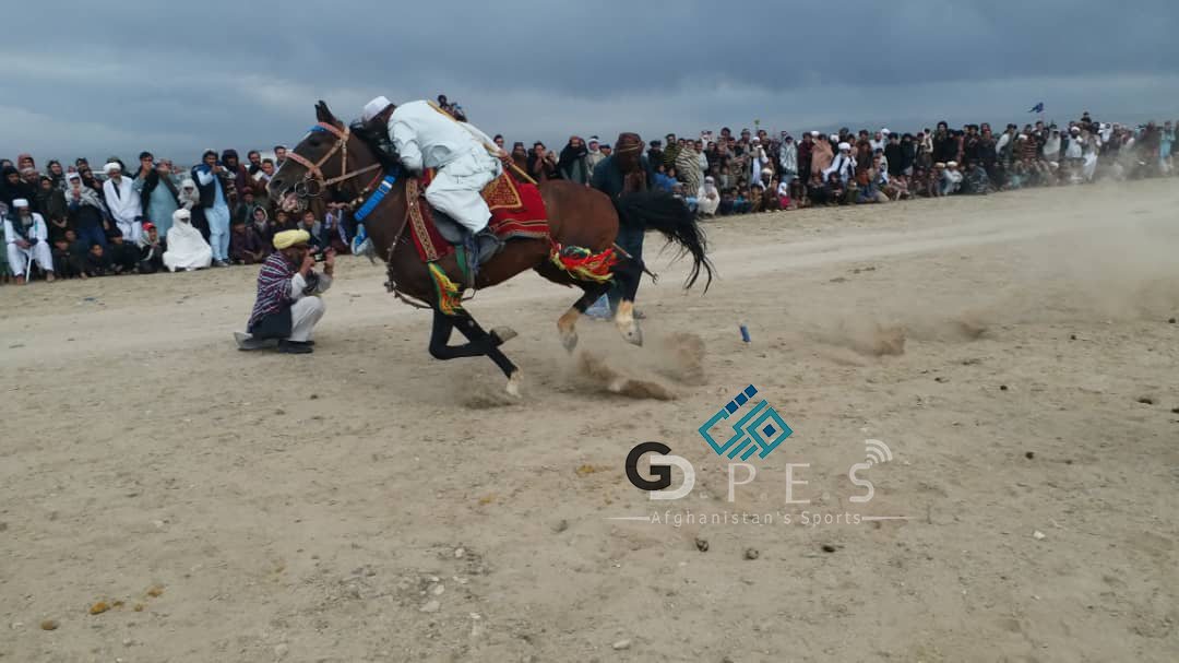 مسابقات نیزه بازی میان نه تیم در غزنی برگزار شد