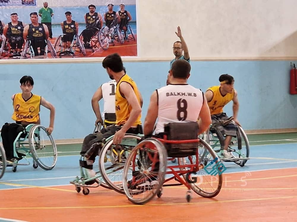 رقابتهای منتخبه تیم ملی ویلچر بسکتبال میان ۶۰ ورزشکار در هرات آغاز شد