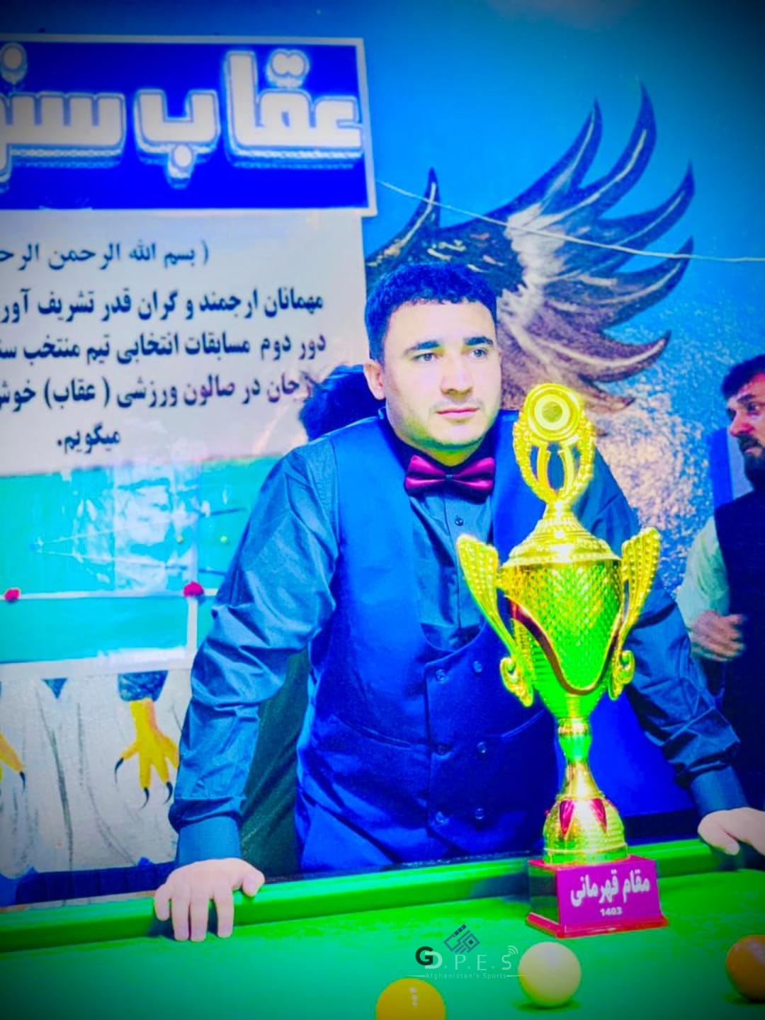 جوزجان ؛ رقابت‌های سنوکر میان ۳۰ ورزشکار نخبه در شهر شبرغان برگزار شد