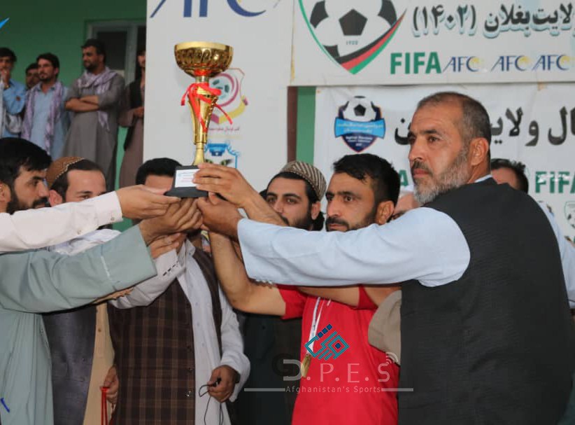 تیم فوتبال شاهین قهرمان لیگ برتر ولایت بغلان شد