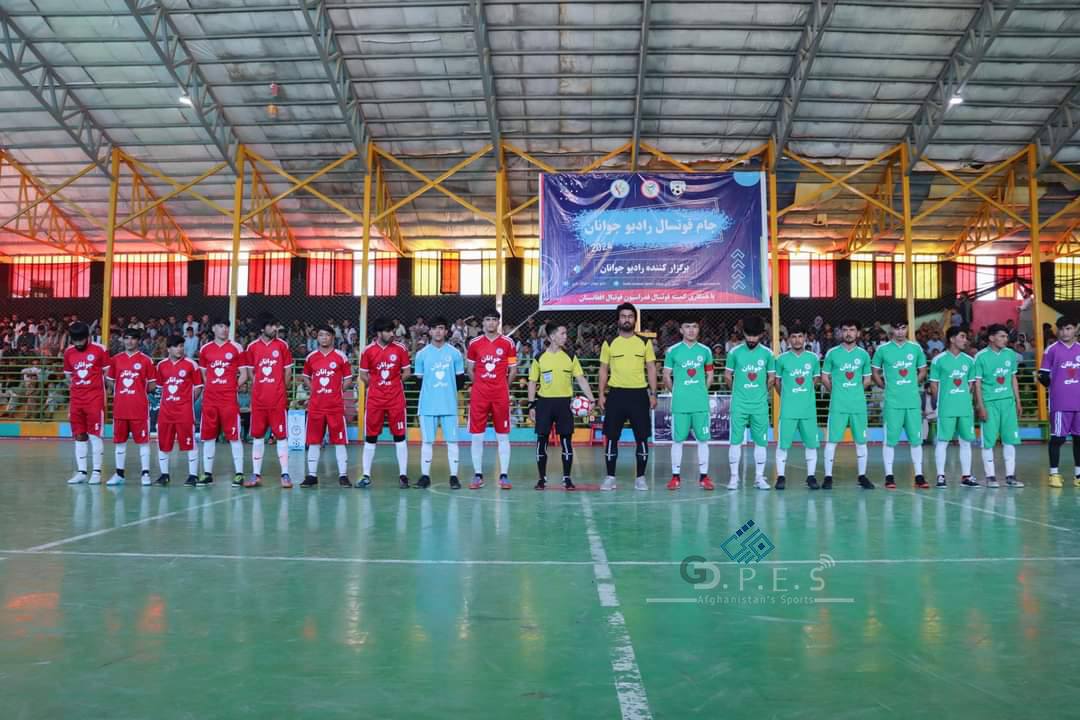 رقابت های فوتسال رادیو جوانان میان چهار ولایت در غزنی برگزار شد