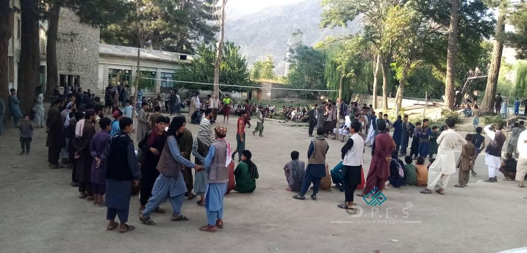 بغلان؛ رقابت‌های والیبال میان شش تیم در ولسوالی خنجان به پایان رسید