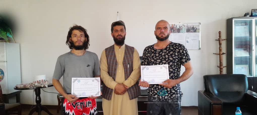 پروان؛ مسابقات پرتاب سنگ با اشتراک ۶۰ ورزشکار در مرکز برگزار گردید