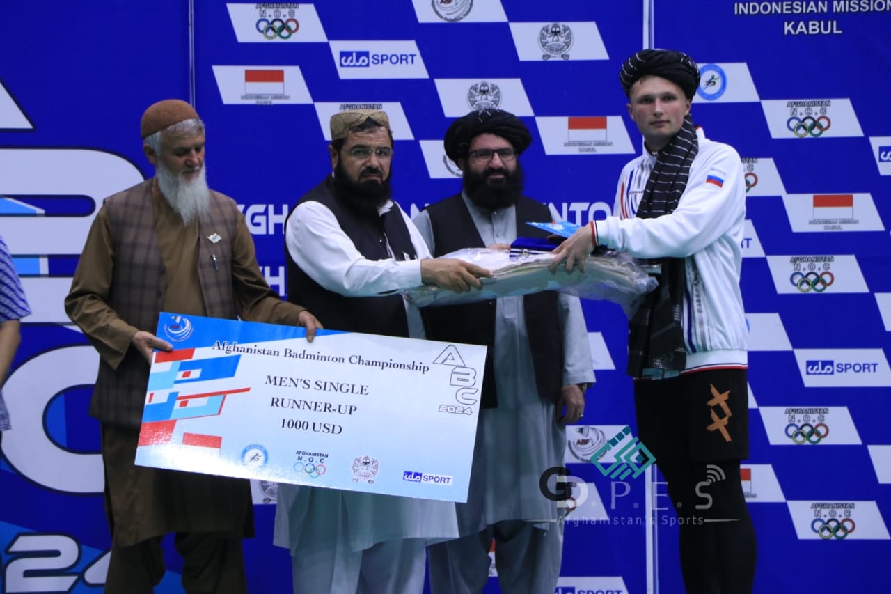کابل کې د درېیوو هېوادونو ترمنځ د بډمنټون اتلولي سیالۍ پای ته ورسېدې