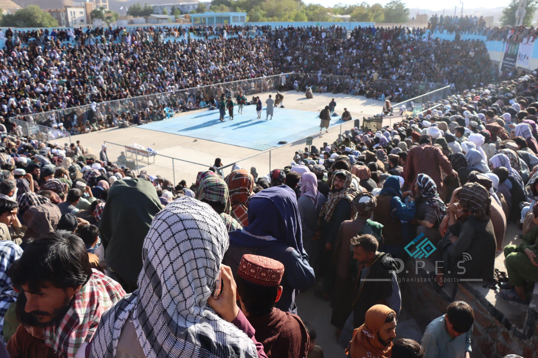 بادغیس؛‌ مسابقات پهلوانی کورش با اشتراک ۴۶ ورزشکار در مرکز برگزار گردید