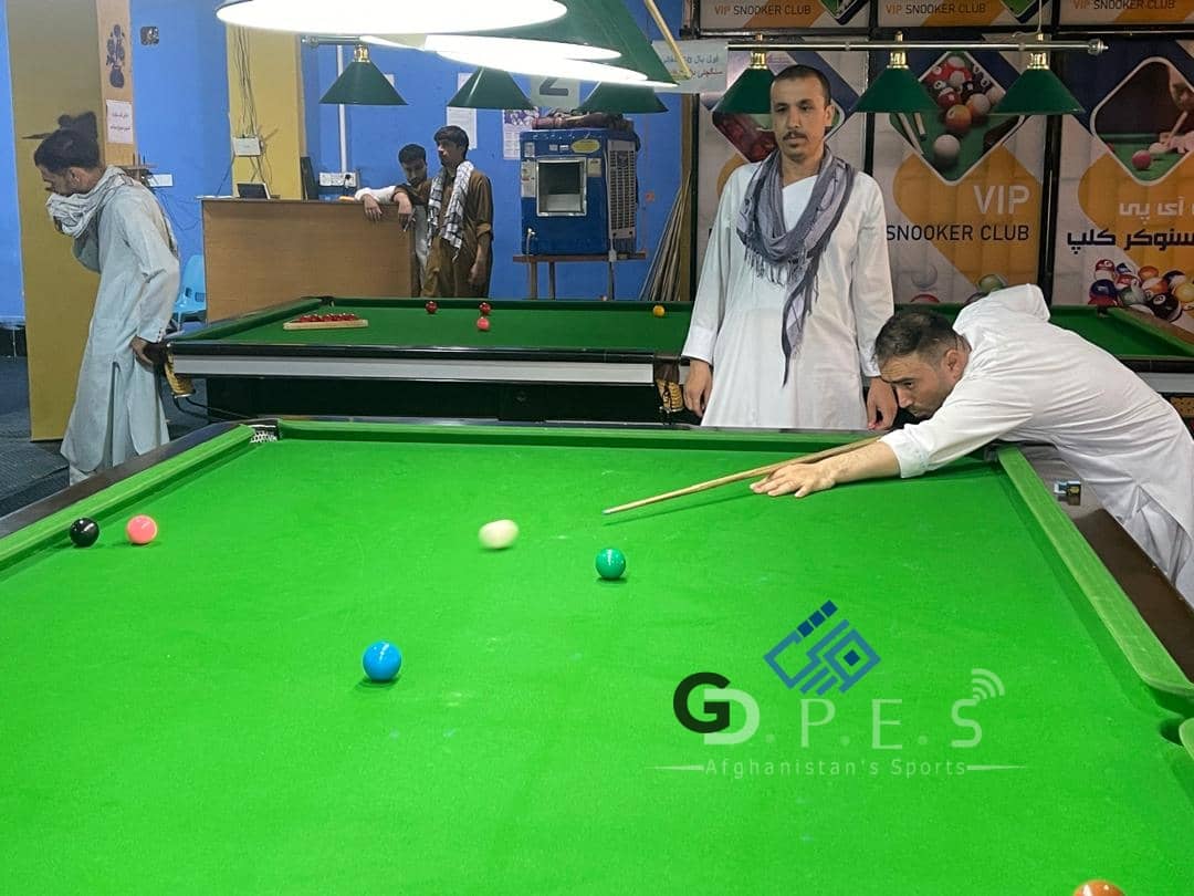 جوزجان؛ مسابقات سنوکر با اشتراک ۶۴ ورزشکار در مرکز برگزار گردید