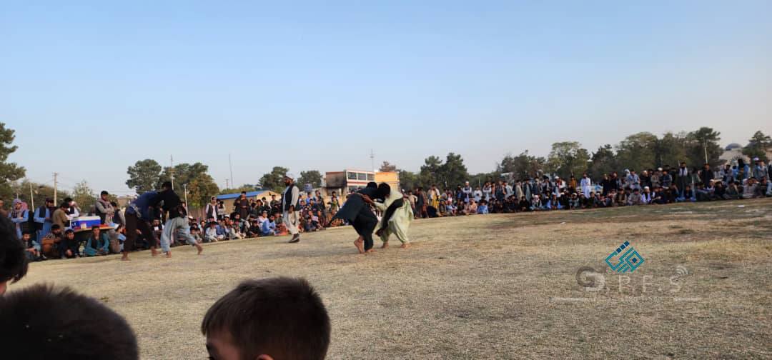 جوزجان ؛ رقابت‌های کورش میان ۷۰ ورزشکار در شهر شبرغان برگزار شد