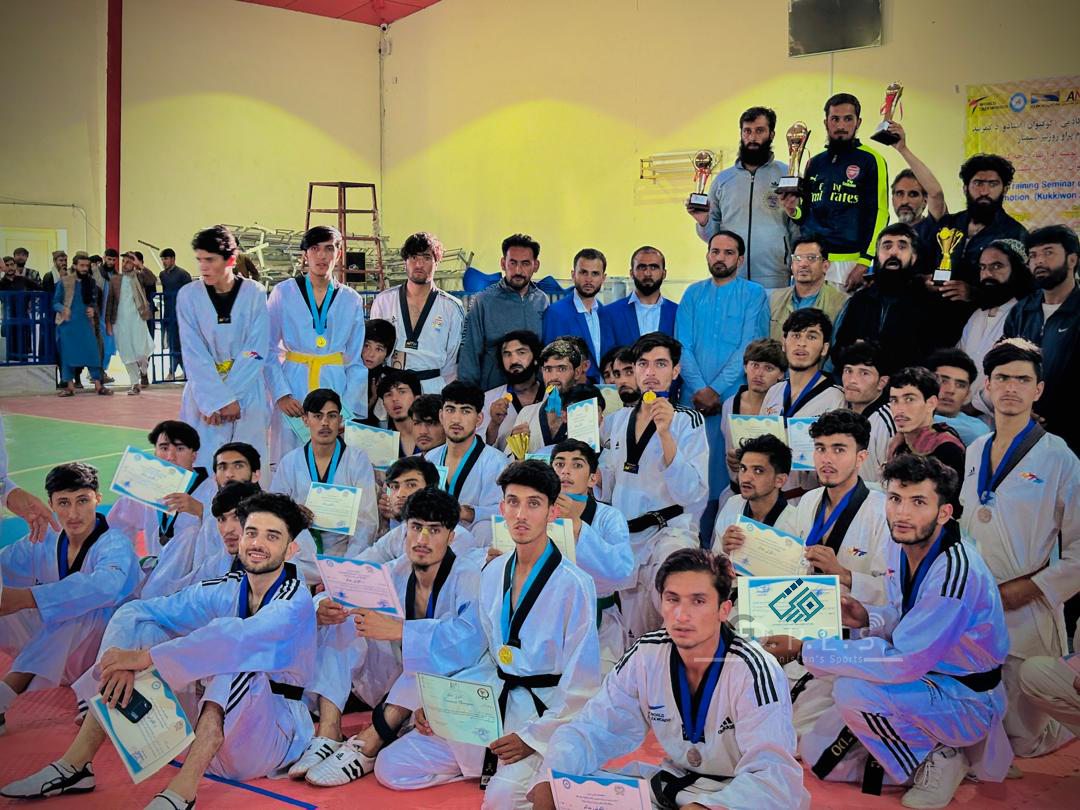 پکتیا؛ مرکز ګردېز کې د ۹۰ ورزش کارانو ترمنځ د WTF تکواندو ټاکنیزې سیالۍ ترسره شوې