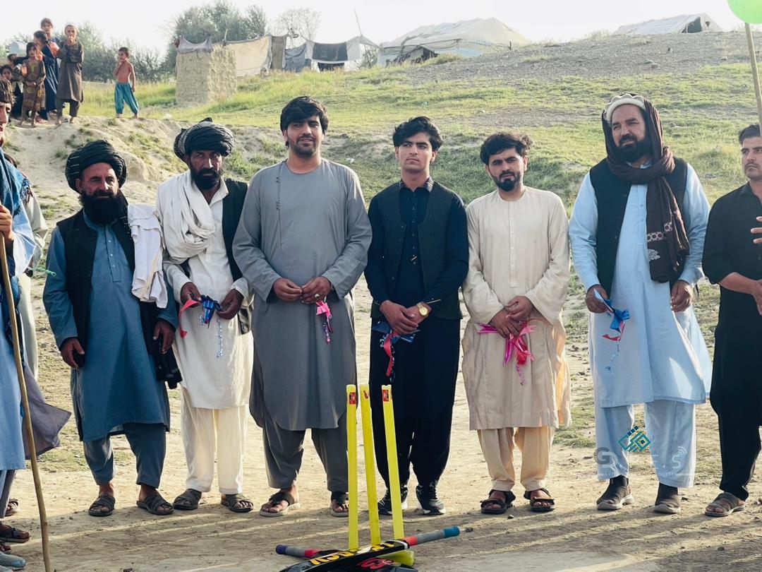 خوست؛ ګربز ولسوالۍ کې د ۱۷ لوبډلو ترمنځ د ټېپ بال کرکټ سیالۍ پیل شوې