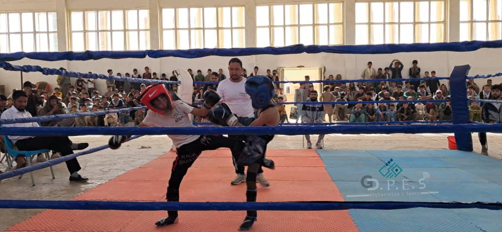 بامیان؛ مسابقات کیک بوکسینگ با اشتراک ۶۵ ورزشکار برگزار گردید