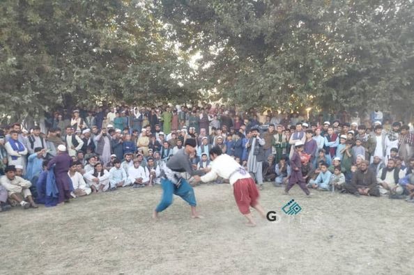 کندز کې د ۶۰ پهلوانانو ترمنځ د کورش ازادې سيالۍ ترسره شوې