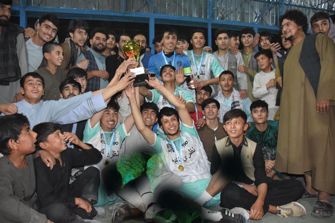 جوزجان؛ مسابقات دسته ب فوتسال میان ۲۶ تیم با قهرمانی تیم نظری کلپ به پایان رسید