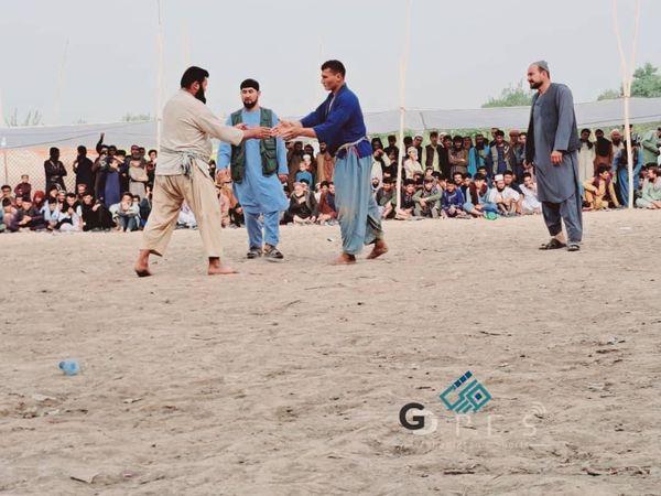 کندوز؛ امام صاحب ولسوالۍ کې د ٦٠ پهلوانانو ترمنځ د کورش سیالۍ ترسره شوې