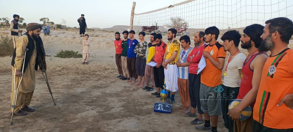 زابل؛ رقابت‌های والیبال میان چهار تیم در شهر قلات به پایان رسید