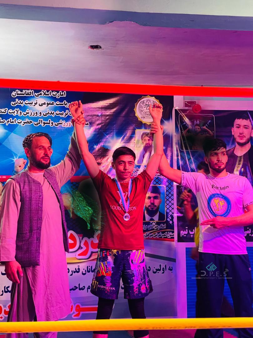 کندز؛ امام صاحب ولسوالۍ کې د ۶۰ ورزش کارانو ترمنځ د K1 کېک بوکسېنګ سیالۍ ترسره شوې