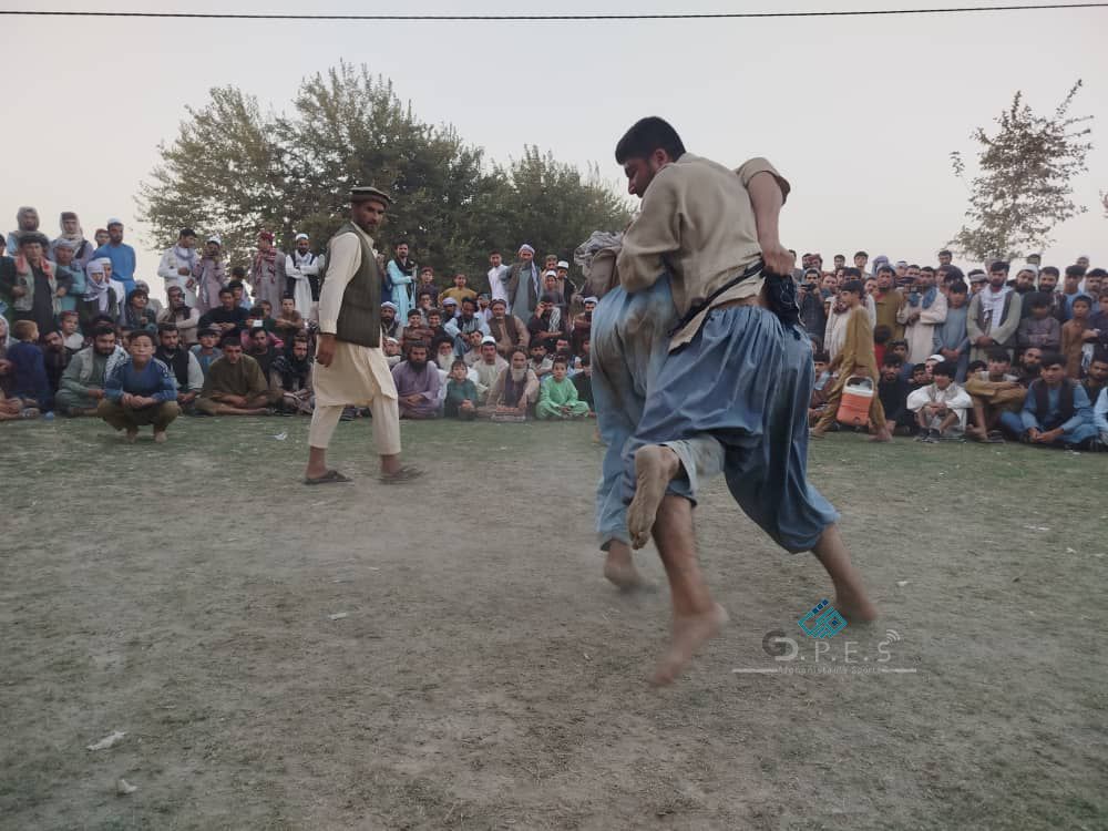 کندز؛ امام صاحب ولسوالۍ کې د ۵۰ ورزش کارانو ترمنځ د کورش سیالۍ ترسره شوې