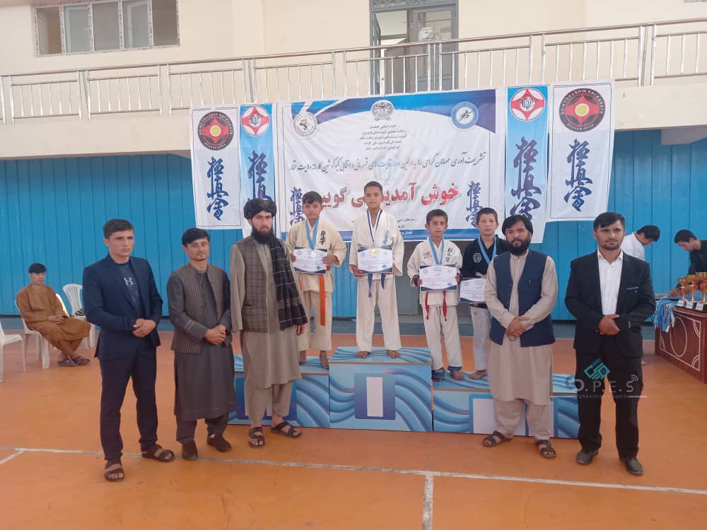 تخار؛ نخستین دور رقابت‌های گزینشی کاراته میان ۵۰ تن در شهر تالقان برگزار شد