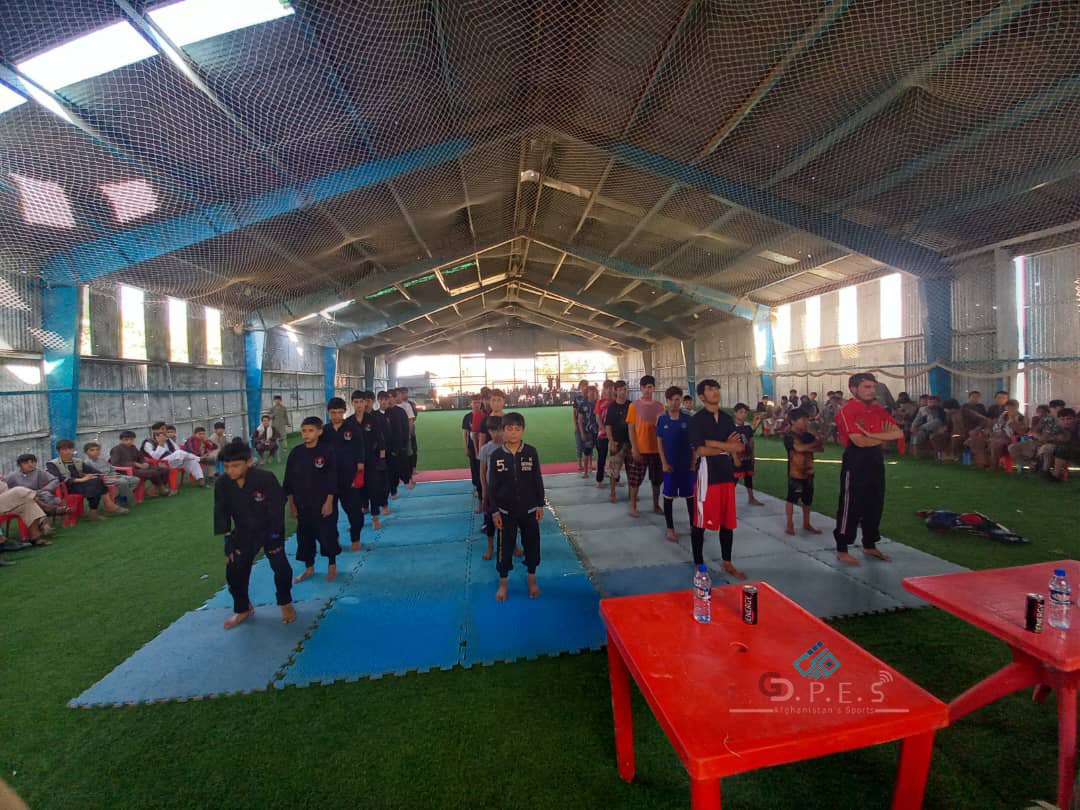 تخار؛ رقابتهای كونگ فو میان ۴۰ تن در ولسوالی چاه آب برگزار شد