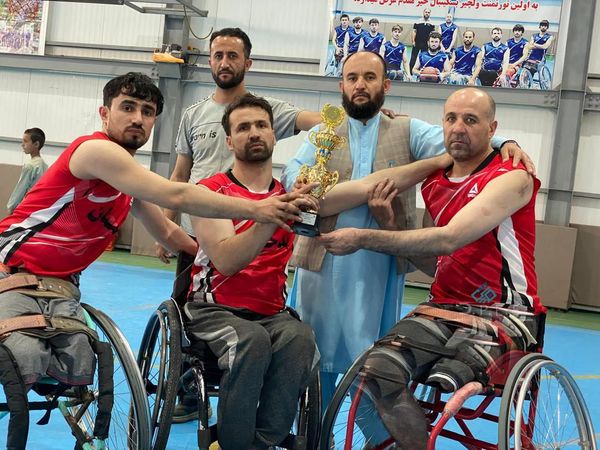 بدخشان؛ مرکز فیض اباد ښار کې د څلورو ولایتونو ترمنځ د ویلچر بسکټبال سیالۍ پای ته ورسېدې