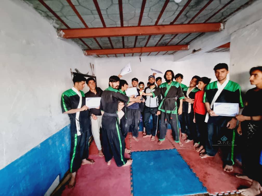 زابل؛ په شاجوی ولسوالۍ د ۳۰ ورزشکارانو ترمنځ د فول رزم سيالۍ ترسره شوې