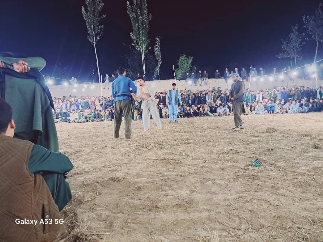 کندز؛ مسابقات کورش با اشتراک ۶۵ ورزشکار در ولسوالی امام صاحب برگزار گردید