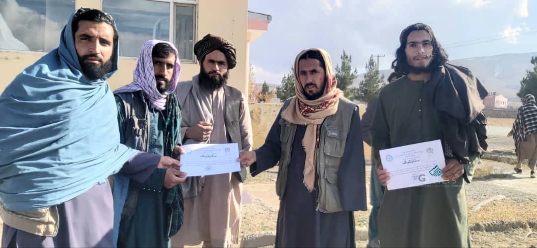 ميدان وردگ کې د ۱۸ ورزشکارانو ترمنځ د تيږې اچوونې سيالۍ ترسره شوې