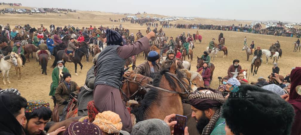 کندز؛ په قلعه زال ولسوالۍ کې د ۱۰۰ چاپندازانو ترمنځ د وزلوبې سیالۍ ترسره شوې