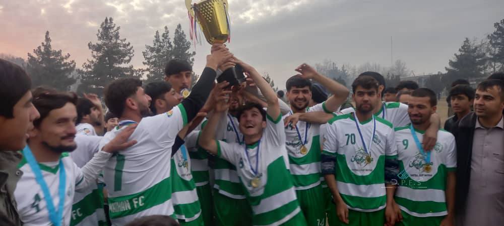 تخار؛ پایان لیگ الف فوتبال میان ۱۶ تیم در شهر تالقان