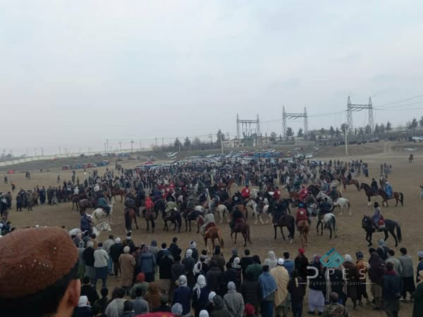 تخار؛ مسابقات بزکشی با اشتراک ۵۰ چاپنداز در شهر تالقان برگزار شده بود به پایان رسید
