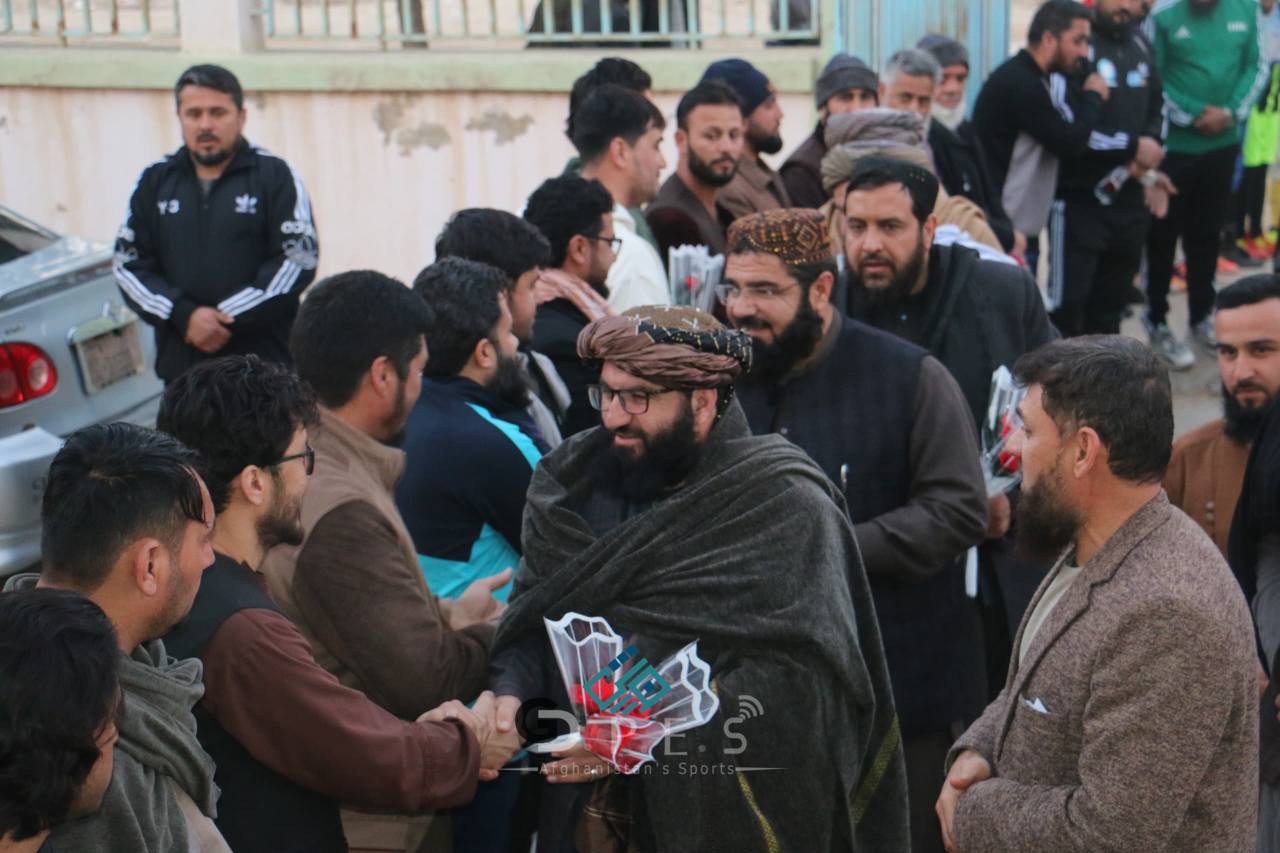 د ورزش ادارې رهبري د جوزجان ولایت له ورزشي امریت څخه لیدنه وکړه