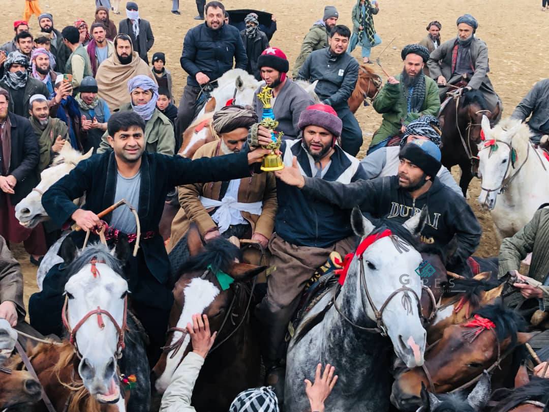 کندز؛ رقابتهای بزکشی میان ۸۰ چاپنداز در ولسوالی امام صاحب برگزار شد