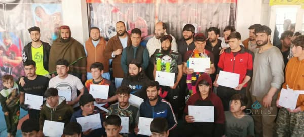 لوګر؛ په مرکز پل علم کې ۲۵ ورزشکارانو ته د ارتقا کمر بندونه ورکړل شول